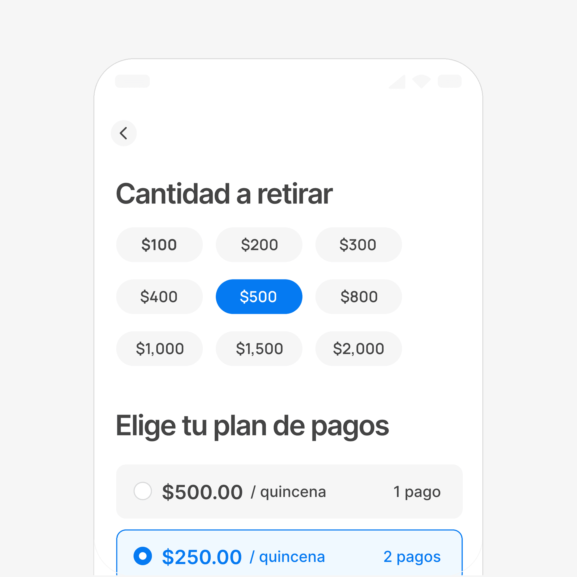 Retiros de efectivo